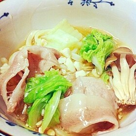 ＊簡単＊体に嬉しい！あったかヘルシーうどん♡